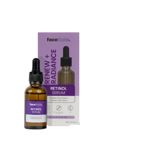 FaceFacts Renew & Radiance Retinol Facial Serum 30ml Face Facts Retinol Serum