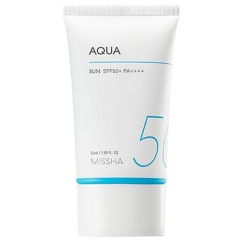 Missha Sunscreen (All Around Safe Block Aqua Sun Gel)