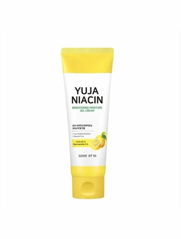 SOME BY MI Yuja Niacin Brightening Moisture Gel Cream 100ml Some By Mi Yuja Niacin Cream 100ml – brightening gel cream with 90% Yuja extract and niacinamide for glowing skin